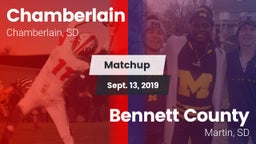Matchup: Chamberlain High vs. Bennett County  2019