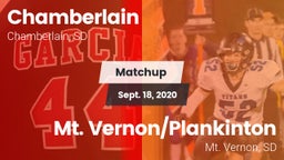Matchup: Chamberlain High vs. Mt. Vernon/Plankinton  2020