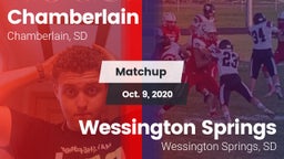 Matchup: Chamberlain High vs. Wessington Springs  2020
