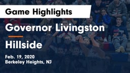 Governor Livingston  vs Hillside  Game Highlights - Feb. 19, 2020