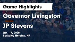 Governor Livingston  vs JP Stevens  Game Highlights - Jan. 19, 2020
