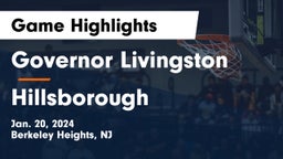 Governor Livingston  vs Hillsborough  Game Highlights - Jan. 20, 2024