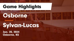 Osborne  vs Sylvan-Lucas Game Highlights - Jan. 20, 2024