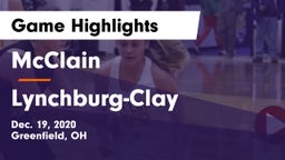 McClain  vs Lynchburg-Clay  Game Highlights - Dec. 19, 2020