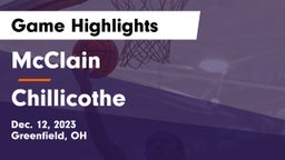 McClain  vs Chillicothe  Game Highlights - Dec. 12, 2023