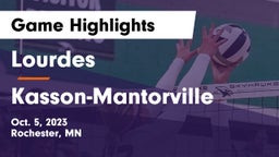 Lourdes  vs Kasson-Mantorville  Game Highlights - Oct. 5, 2023