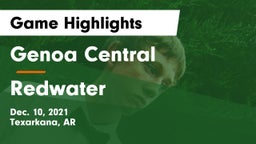 Genoa Central  vs Redwater  Game Highlights - Dec. 10, 2021