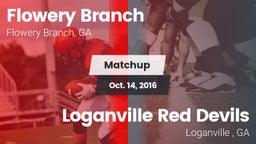Matchup: Flowery Branch High vs. Loganville Red Devils 2016