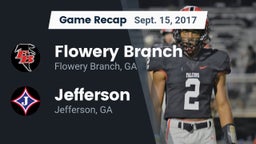 Recap: Flowery Branch  vs. Jefferson  2017