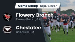 Recap: Flowery Branch  vs. Chestatee  2017