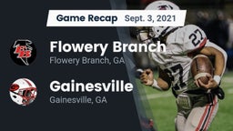 Recap: Flowery Branch  vs. Gainesville  2021