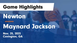 Newton  vs Maynard Jackson  Game Highlights - Nov. 25, 2023