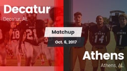 Matchup: Decatur  vs. Athens  2017