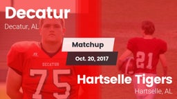 Matchup: Decatur  vs. Hartselle Tigers 2017