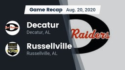 Recap: Decatur  vs. Russellville  2020