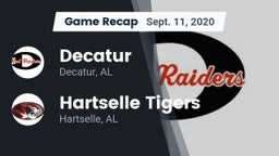 Recap: Decatur  vs. Hartselle Tigers 2020