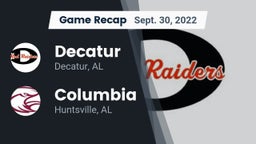 Recap: Decatur  vs. Columbia  2022