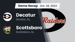 Recap: Decatur  vs. Scottsboro  2022