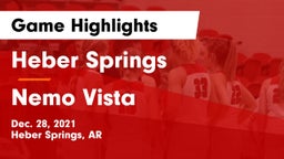 Heber Springs  vs Nemo Vista  Game Highlights - Dec. 28, 2021