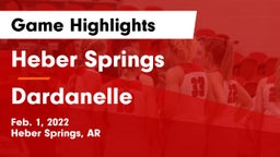Heber Springs  vs Dardanelle  Game Highlights - Feb. 1, 2022
