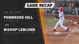 Recap: Pembroke Hill  vs. Bishop LeBlond  2016