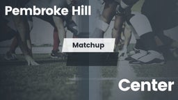 Matchup: Pembroke Hill High vs. Center  2016