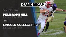 Recap: Pembroke Hill  vs. Lincoln College Prep  2016