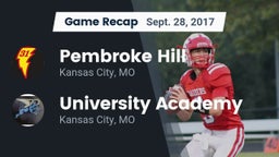 Recap: Pembroke Hill  vs. University Academy 2017
