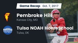 Recap: Pembroke Hill  vs. Tulsa NOAH HomeSchool  2017