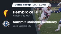 Recap: Pembroke Hill  vs. Summit Christian Academy 2018