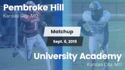 Matchup: Pembroke Hill High vs. University Academy 2019