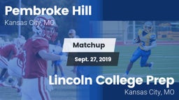 Matchup: Pembroke Hill High vs. Lincoln College Prep  2019