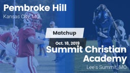 Matchup: Pembroke Hill High vs. Summit Christian Academy 2019