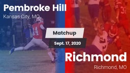 Matchup: Pembroke Hill High vs. Richmond  2020