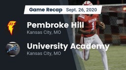 Recap: Pembroke Hill  vs. University Academy 2020