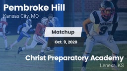 Matchup: Pembroke Hill High vs. Christ Preparatory Academy 2020