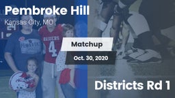 Matchup: Pembroke Hill High vs. Districts Rd 1 2020