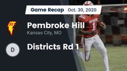 Recap: Pembroke Hill  vs. Districts Rd 1 2020