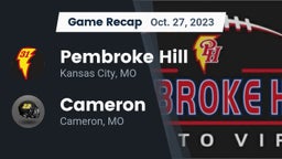 Recap: Pembroke Hill  vs. Cameron  2023