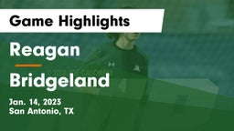 Reagan  vs Bridgeland  Game Highlights - Jan. 14, 2023