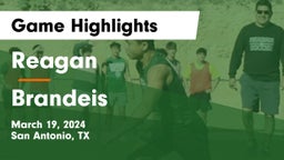 Reagan  vs Brandeis Game Highlights - March 19, 2024