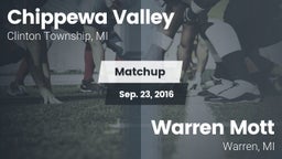Matchup: Chippewa Valley vs. Warren Mott  2016
