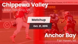 Matchup: Chippewa Valley vs. Anchor Bay  2016