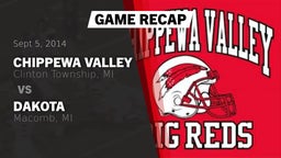 Recap: Chippewa Valley  vs. Dakota  2014