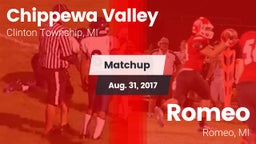 Matchup: Chippewa Valley vs. Romeo  2017