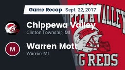 Recap: Chippewa Valley  vs. Warren Mott  2017