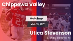 Matchup: Chippewa Valley vs. Utica Stevenson  2017