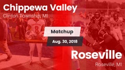Matchup: Chippewa Valley vs. Roseville  2018