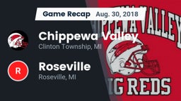 Recap: Chippewa Valley  vs. Roseville  2018