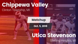 Matchup: Chippewa Valley vs. Utica Stevenson  2018